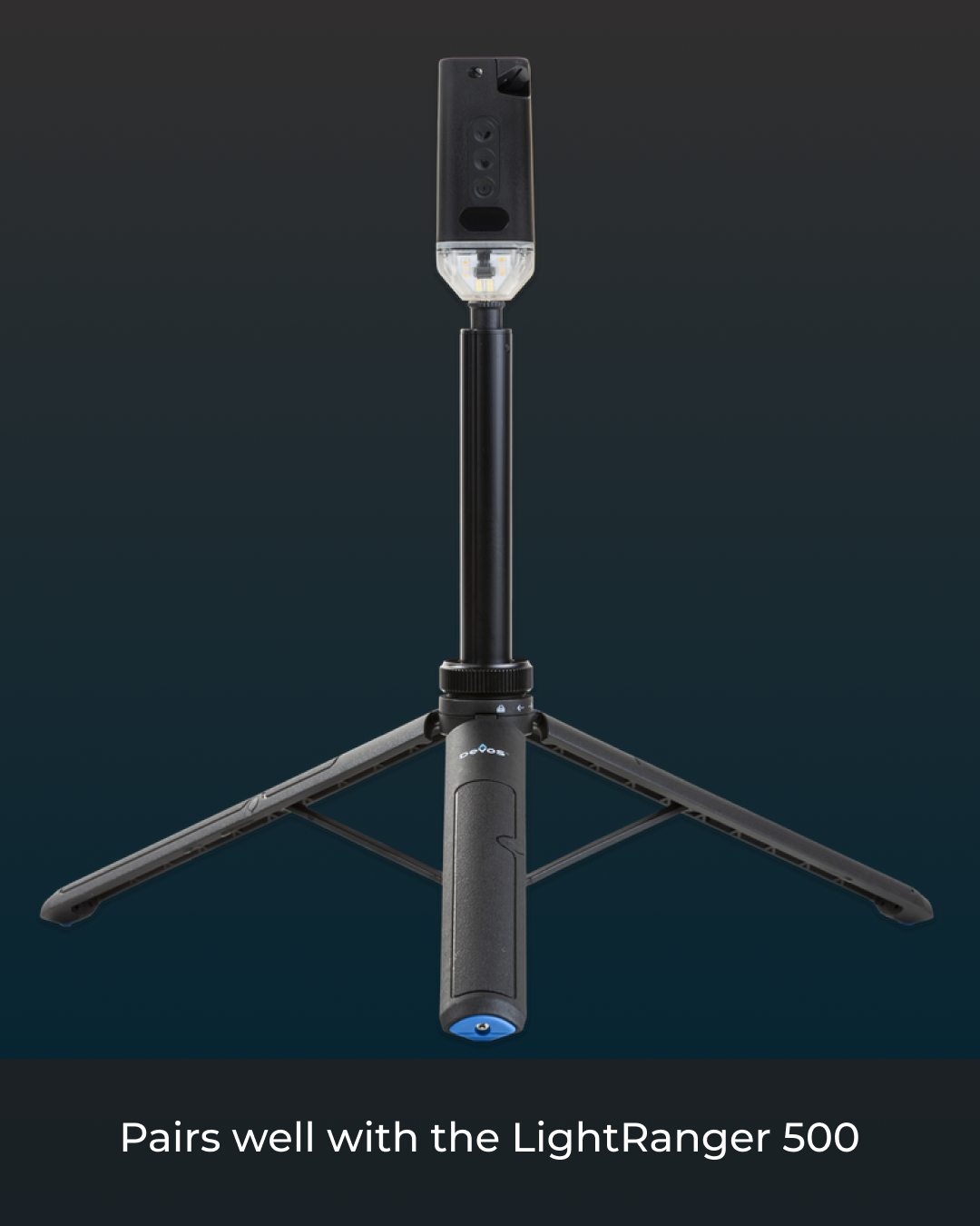 Devos Outdoor LightRanger Mini Tripod Compact Overhead Light Stand
